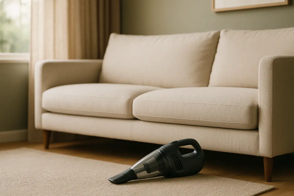 Tierhaare aus Teppich und Sofa gleichzeitig entfernen