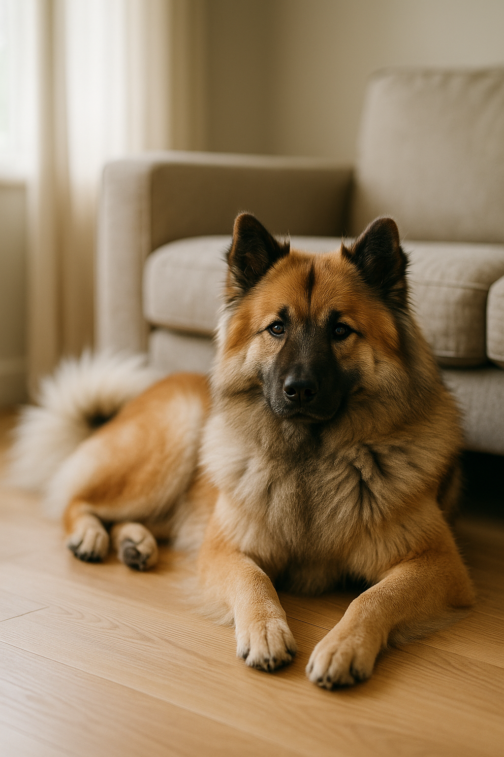 Eurasier (KI-generiertes Bild)