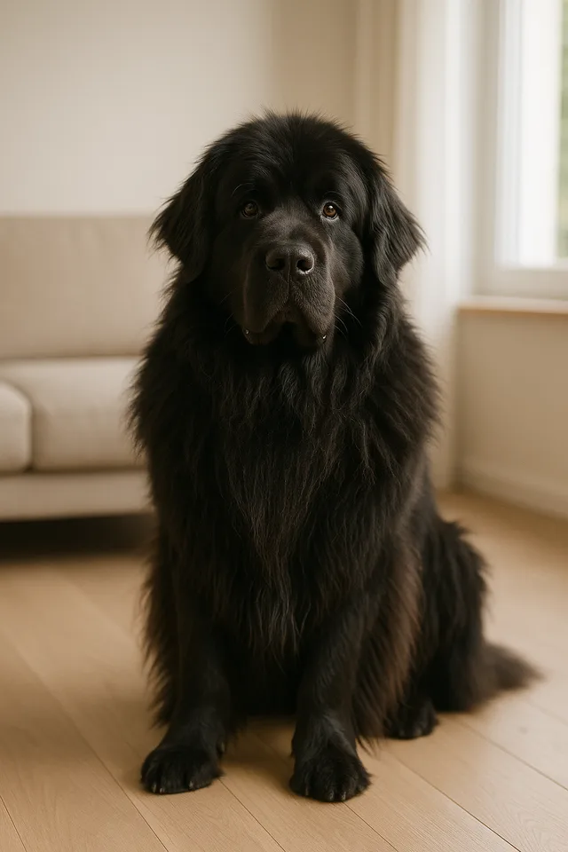 Neufundländer – Hund Rasse Foto