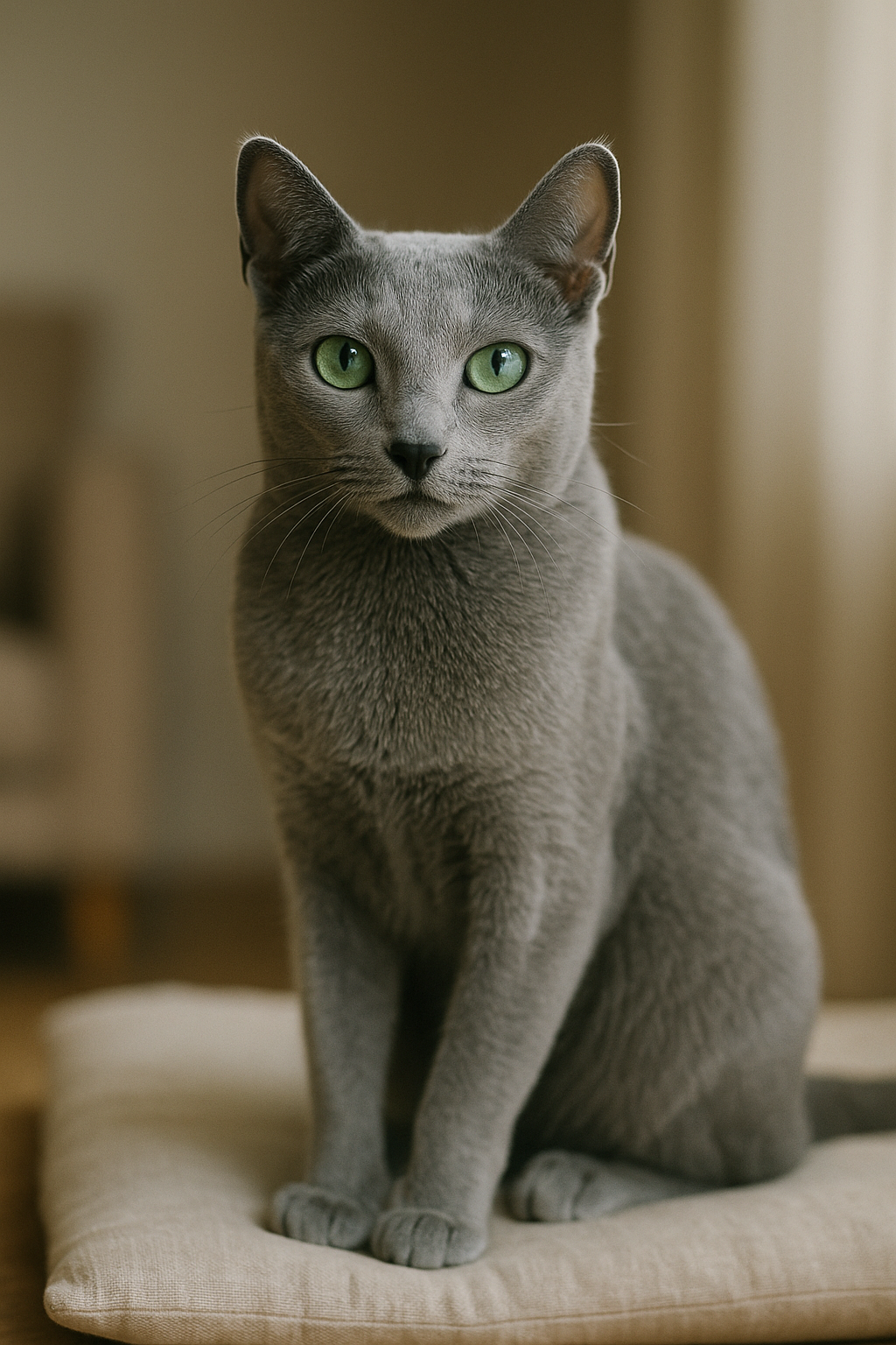 Russisch Blau – Katze Rasse Foto